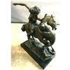 Image 3 : Amazon On Horseback Bronze Sculpture