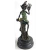 Image 1 : Signed Bronze Elf Leprechaun Sculpture