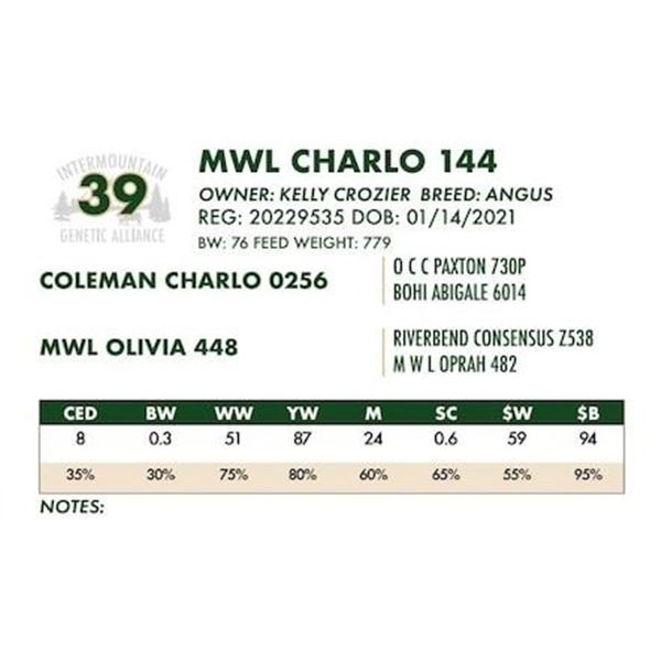MWL CHARLO 144