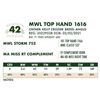 Image 1 : MWL TOP HAND 1616