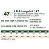 Image 1 : J B A Longshot 197