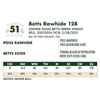 Image 1 : Betts Rawhide 128