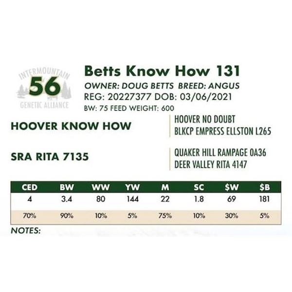 Betts Know How 131