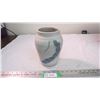 Image 1 : Glazed Ceramic Vase - 8.75H x 6.5D