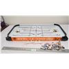 Image 1 : late 1970's table hockey game - has nets, pucks, all Tor + Mon players - for repair or spare parts