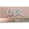 Image 1 : 1979 NWT Polar Bear license plate