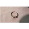 Image 3 : Silver + Gold Ring - stamped .925 10K