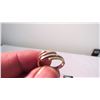 Image 4 : Silver + Gold Ring - stamped .925 10K