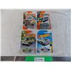 Image 1 : Hot Wheels - King Kuda, (2) Nissan Trucks, Cadillac Ambulance