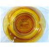 Image 3 : Best Western amber glass ashtrays