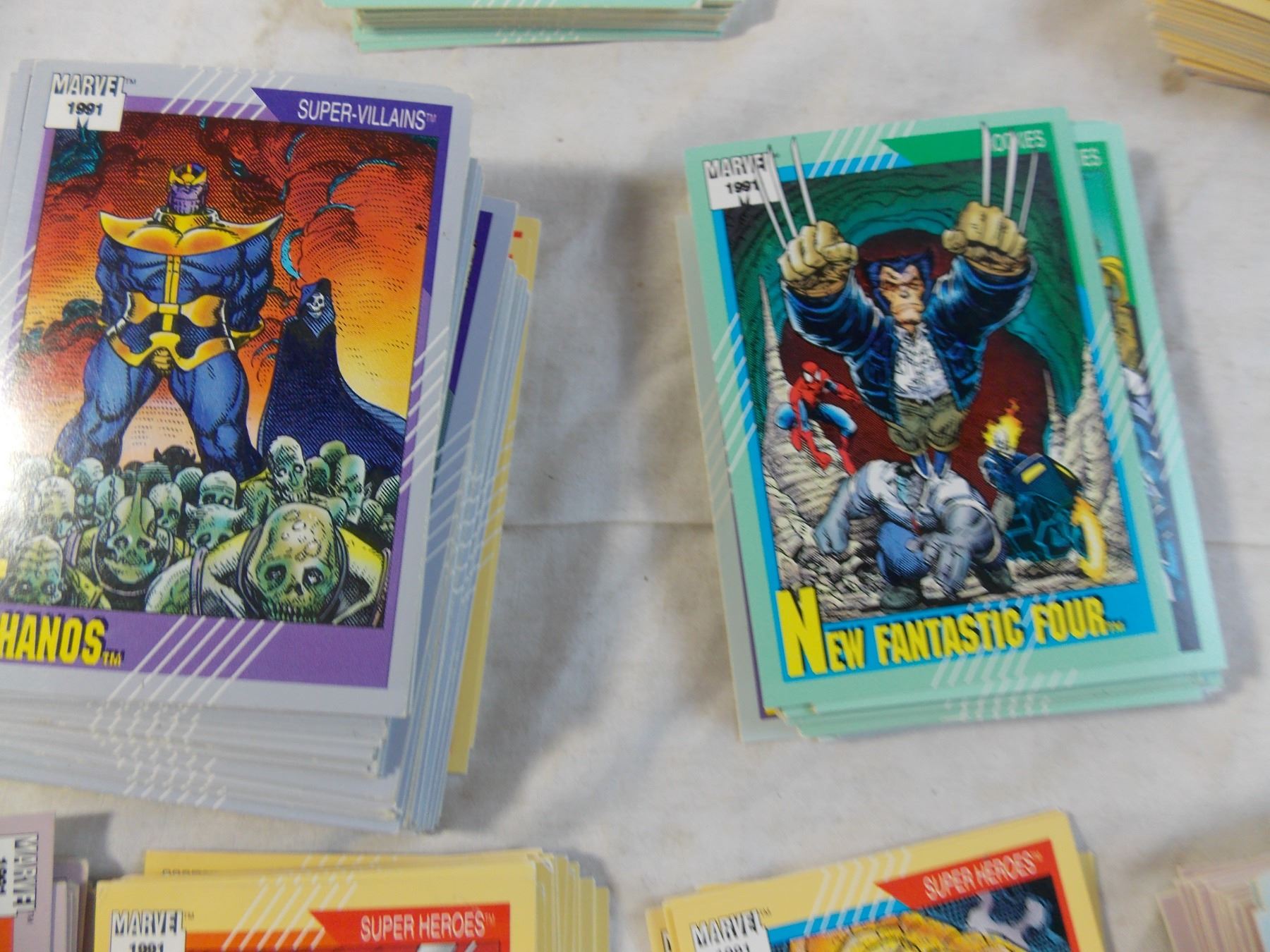 Marvel 1991 Trading Cards 3 Insert Cards