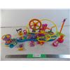 Image 1 : 2002 polly pocket toy roller coaster set