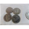 Image 2 : (15) Estanvan Wood Token, variety of souvenir coins
