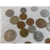 Image 4 : 1884 swiss coin + variety of vintage foreign coins
