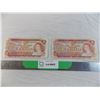 Image 1 : (2) 1974 - $2 Canadian Bills