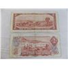 Image 2 : (2) 1954+1974 - $2 Canadian Bills