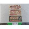 Image 1 : (3) 1954 + 1974 + 1986 $2 Canadian Bills