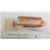 Image 1 : Natural wood pencil + box with hat pin