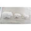Image 4 : Star Marble Polar Bear carving set in wood box