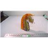 Image 1 : Art Glass seahorse - 8.5" tall