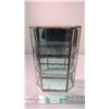 Image 1 : Glass display cabinet - 10x15.5