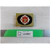 Image 1 : Fire Dept Brass Belt Buckle