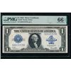 1923 $1 Silver Certificate PMG 66EPQ