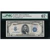 Image 1 : 1934A $5 Silver Certificate PMG 67EPQ