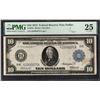 Image 1 : 1914 $10 Dallas FRN PMG 25