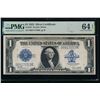 Image 1 : 1923 $1 Silver Certificate PMG 64EPQ