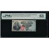 Image 1 : 50 Cent Fourth Issue Fractional PMG 63