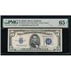 1934D $5 Silver Certificate PMG 65EPQ