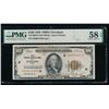 1929 $100 Cleveland FRBN PMG 58EPQ