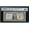 Image 1 : 1935A $1 Hawaii Silver Certificate PMG 64EPQ