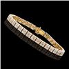 14KT Yellow Gold 5.15ctw Diamond Bracelet