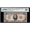 1934A $20 Hawaii FRN PMG 30EPQ