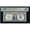 1935A STAR Mule Silver Certificate PMG 63EPQ