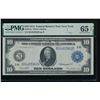 1914 $10 New York FRN PMG 65EPQ