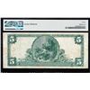 Image 2 : 1902 $5 Worcester MA National PMG 20