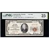 1929 $20 Jacksonville FL National PMG 25