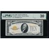 Image 1 : 1928 $10 Gold Certificate PMG 30