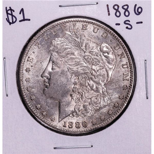 1886-S $1 Morgan Silver Dollar Coin