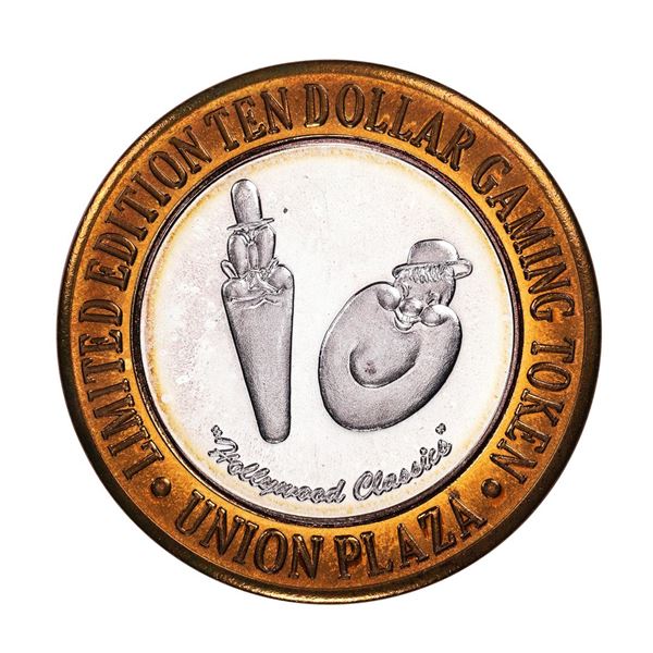 .999 Silver Union Plaza Las Vegas, Nevada $10 Casino Limited Edition Gaming Token