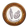Image 1 : .999 Silver Union Plaza Las Vegas, Nevada $10 Casino Limited Edition Gaming Token
