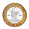 Image 2 : .999 Silver Sam's Town Las Vegas, Nevada $10 Limited Edition Casino Gaming Token