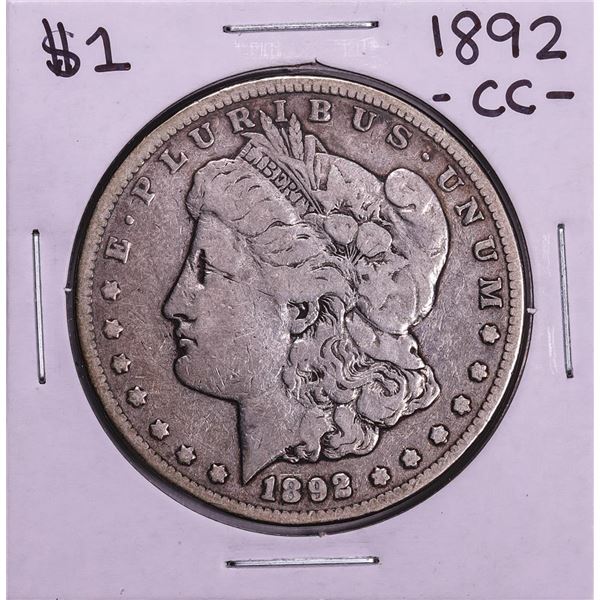 1892-CC $1 Morgan Silver Dollar Coin