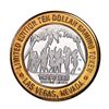 Image 2 : .999 Fine Silver Tropicana Las Vegas, Nevada $10 Limited Edition Gaming Token