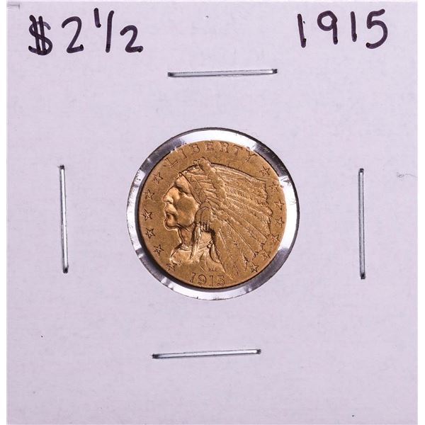 1915 $2 1/2 Indian Head Quarter Eagle Gold Coin