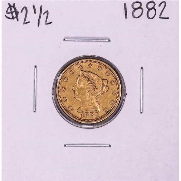 1882 $2 1/2 Liberty Head Quarter Eagle Gold Coin