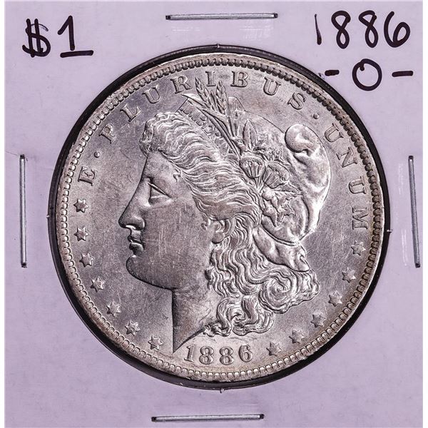 1886-O $1 Morgan Silver Dollar Coin